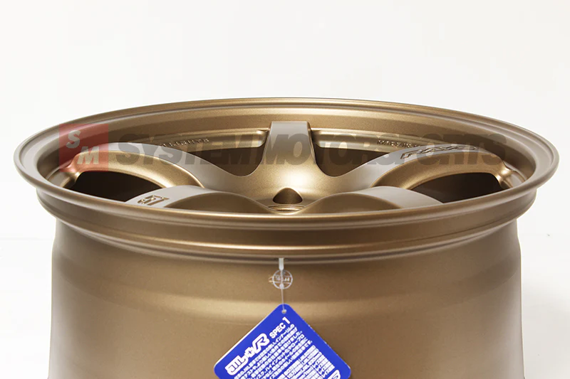 Gram Lights 57CR 18x9.5 / +38 / 5x100 - Bronze *Set of 4* - Image 4