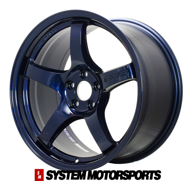 Gram Lights 57CR - 18x9.5 +38 5x114.3 Eternal Blue *Set of 4* - Image 3