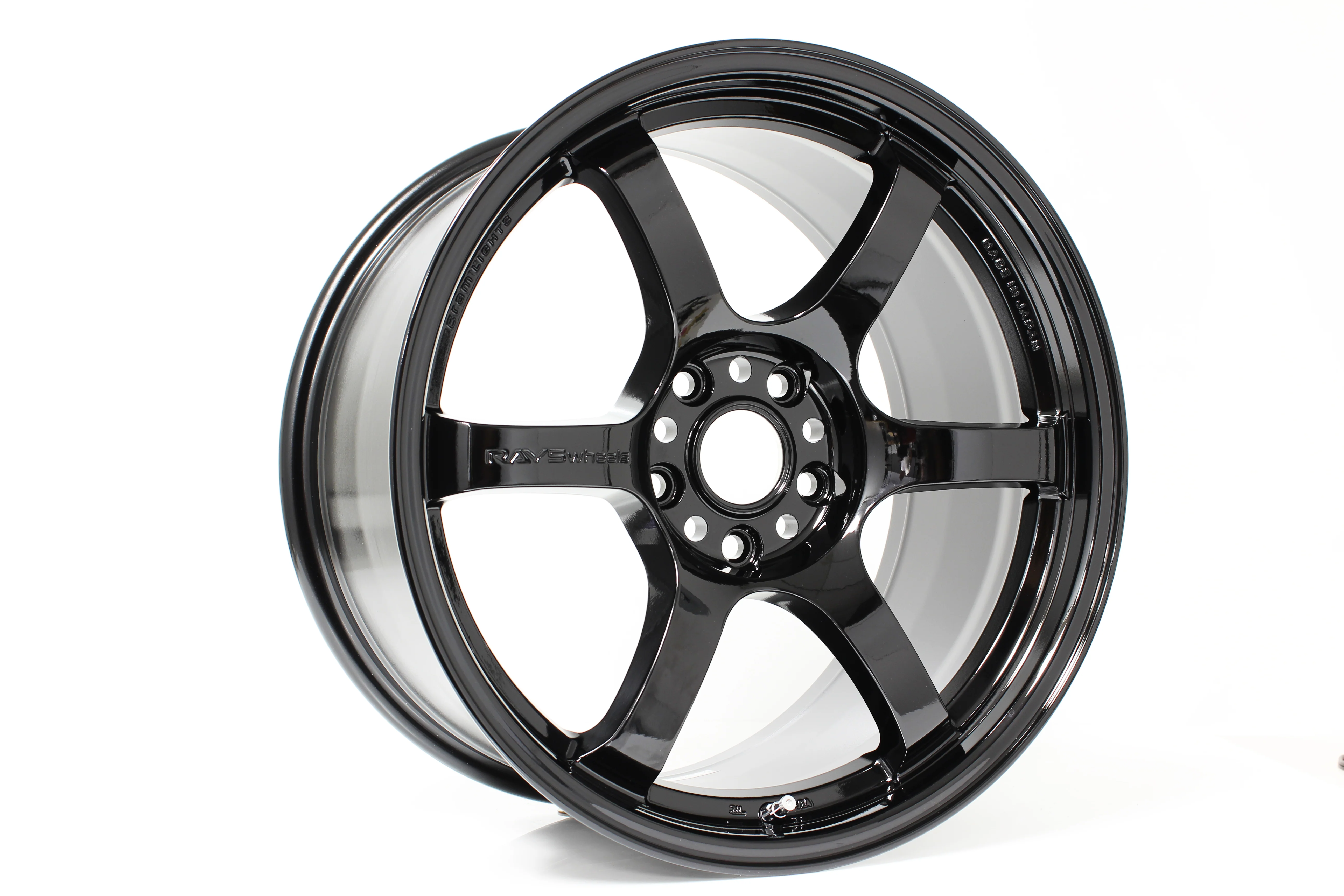 Gram Lights 57DR - 18x9.5 / +22 / 5x114.3 - Glossy Black *Set of 4* - Image 4
