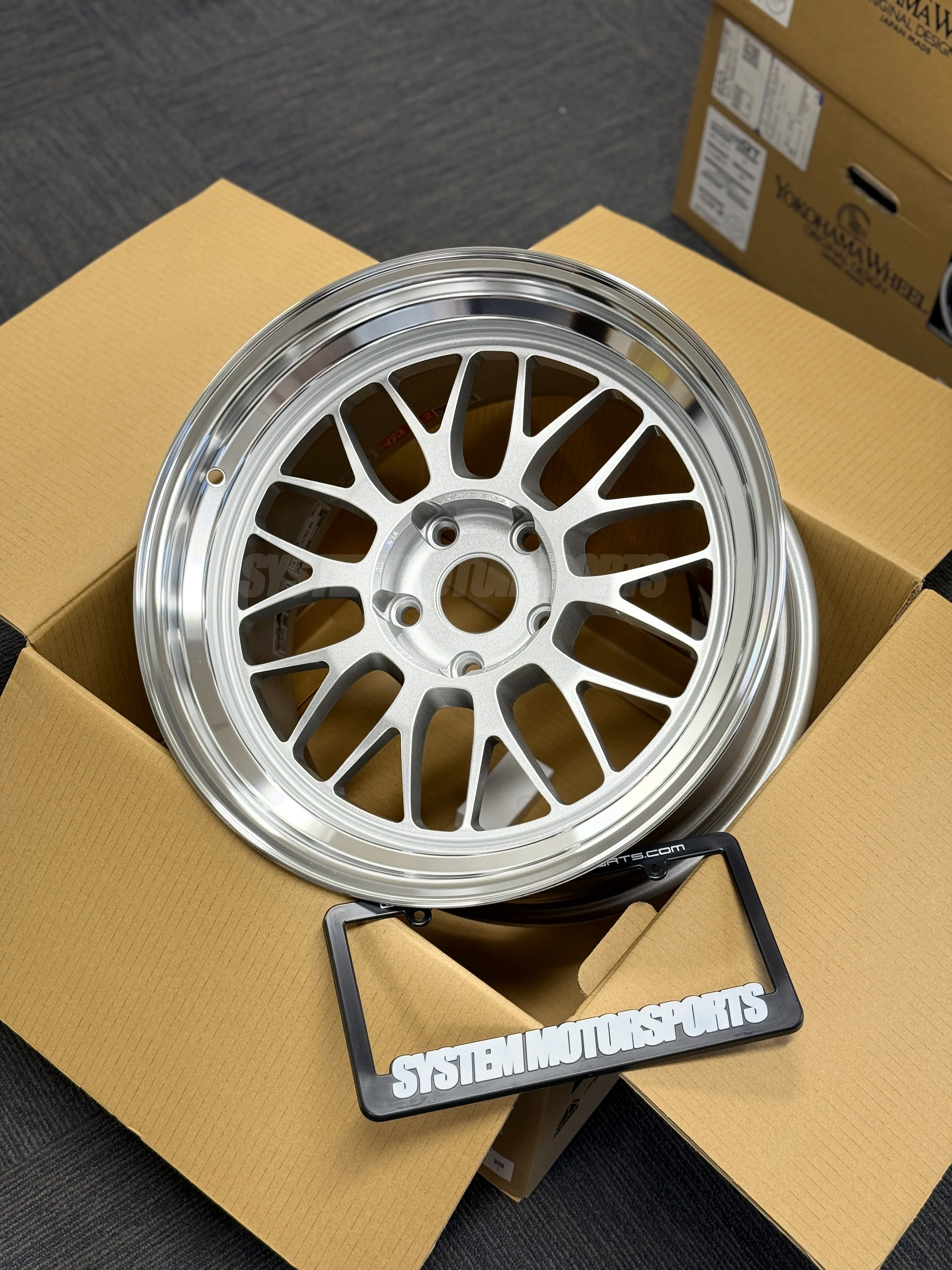 Volk Racing 21A - 18x10.5 / +22 / 5x120 - Silver / Rim DC (BMW E90 M3 / E92 M3 / E93 M3 Fitment) *Set of 4* - Image 26