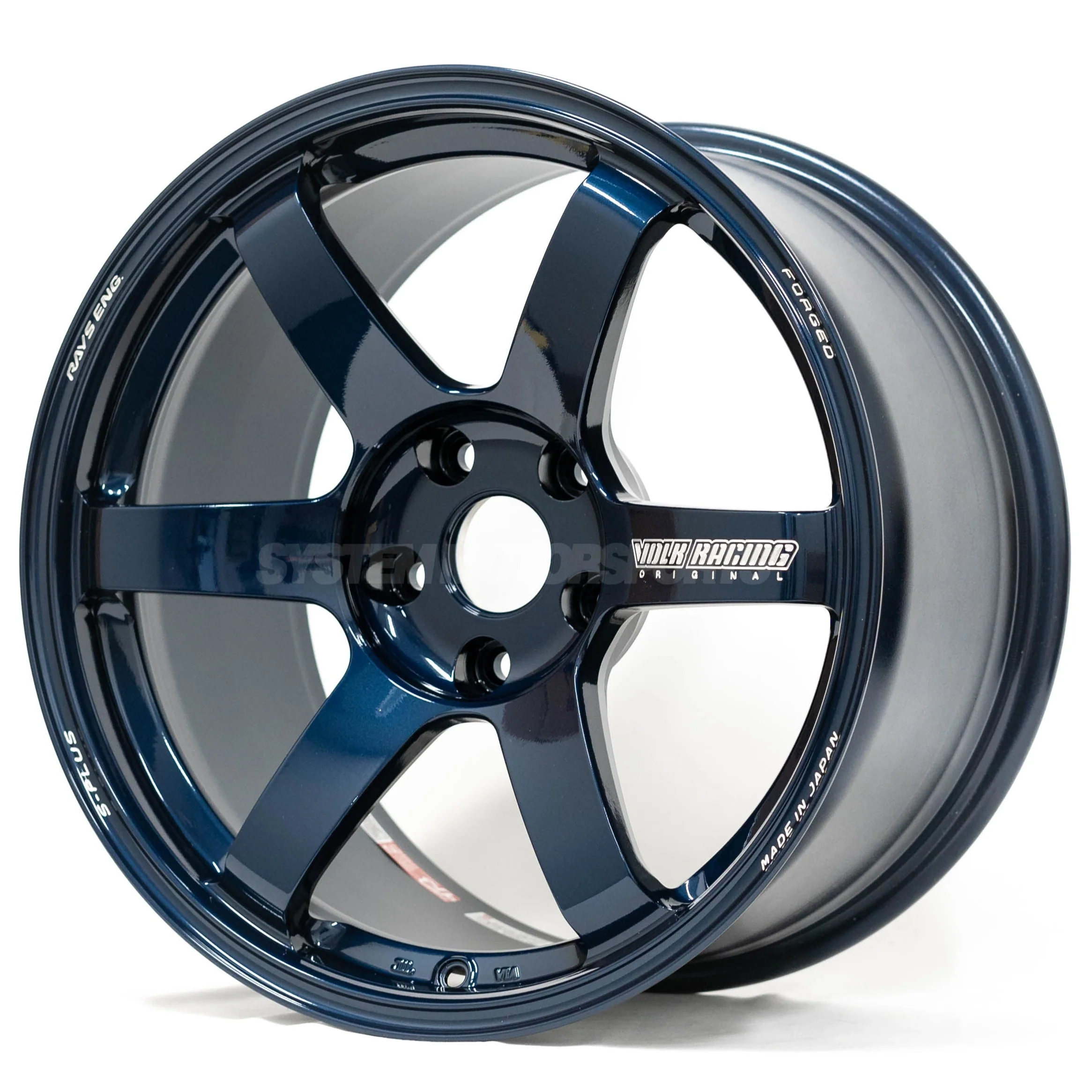 Volk Racing TE37 Saga S-Plus - 18x10 / +35 / 5x114.3 - Mag Blue *Set of 4*