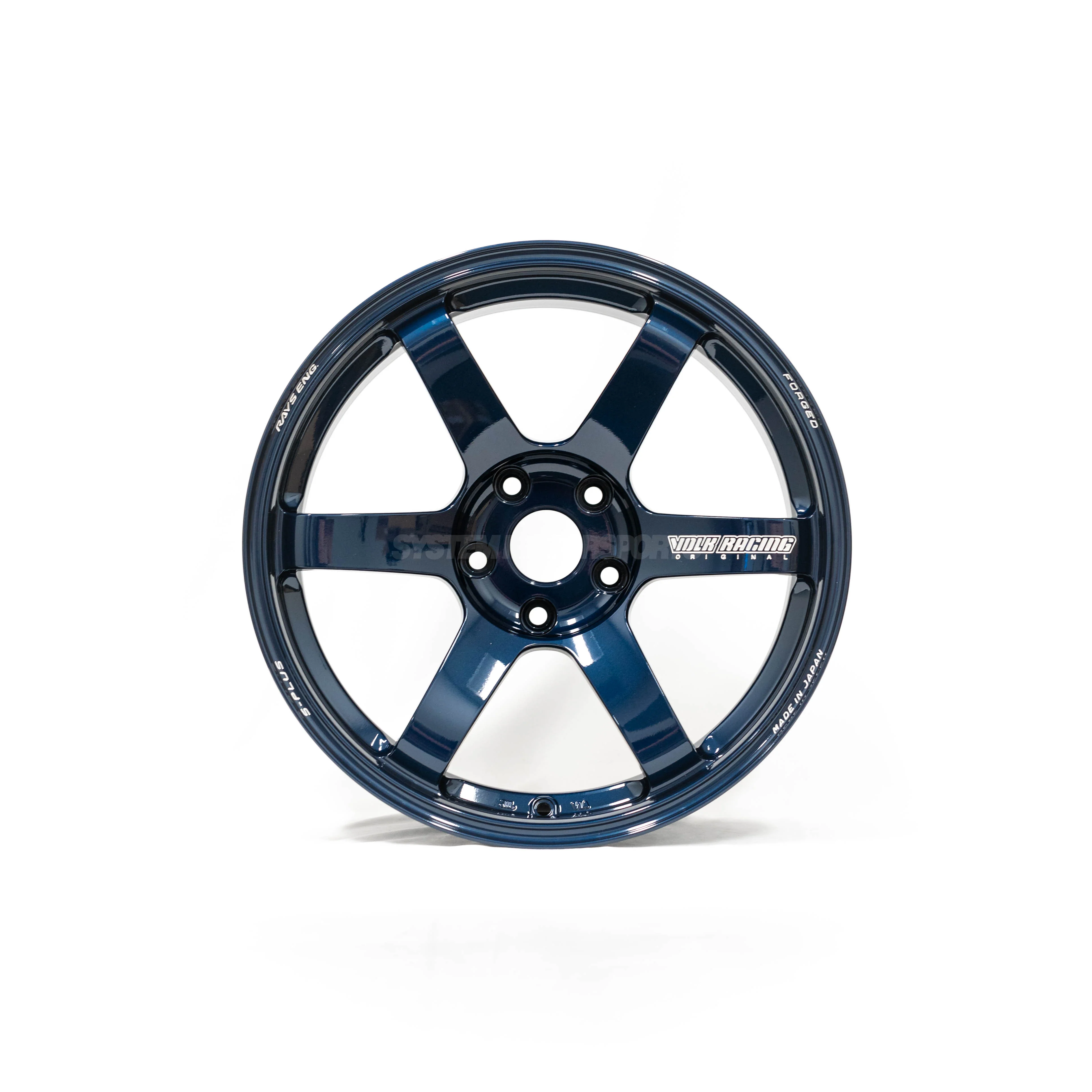 Volk Racing TE37 Saga S-Plus - 18x10 / +35 / 5x114.3 - Mag Blue *Set of 4* - Image 2