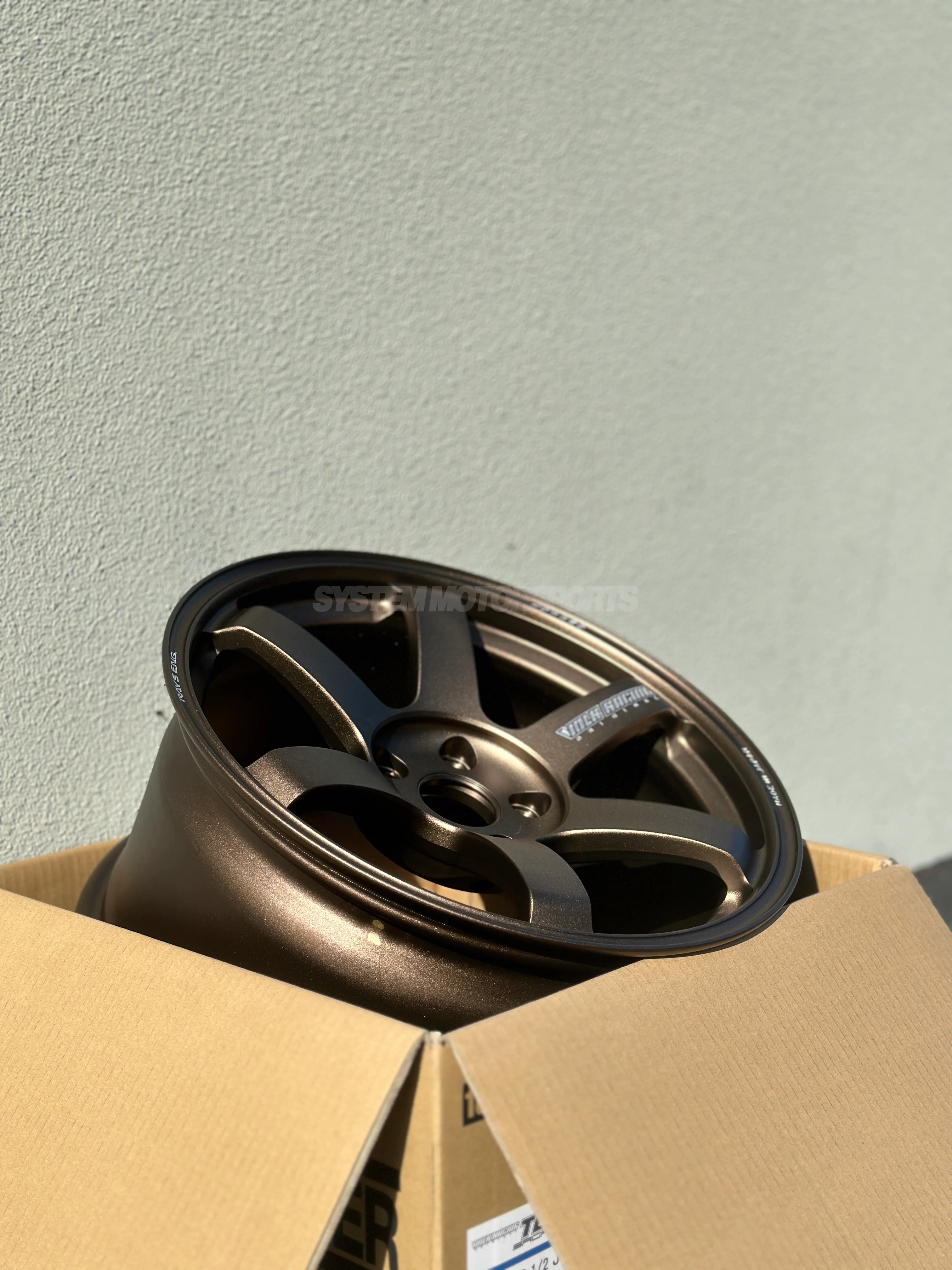 Volk Racing TE37 Saga S-Plus - 18x9.5 / +27 / 5x114.3 - Bronze Almite (Tesla Model 3 Fitment) *Set of 4* - Image 3