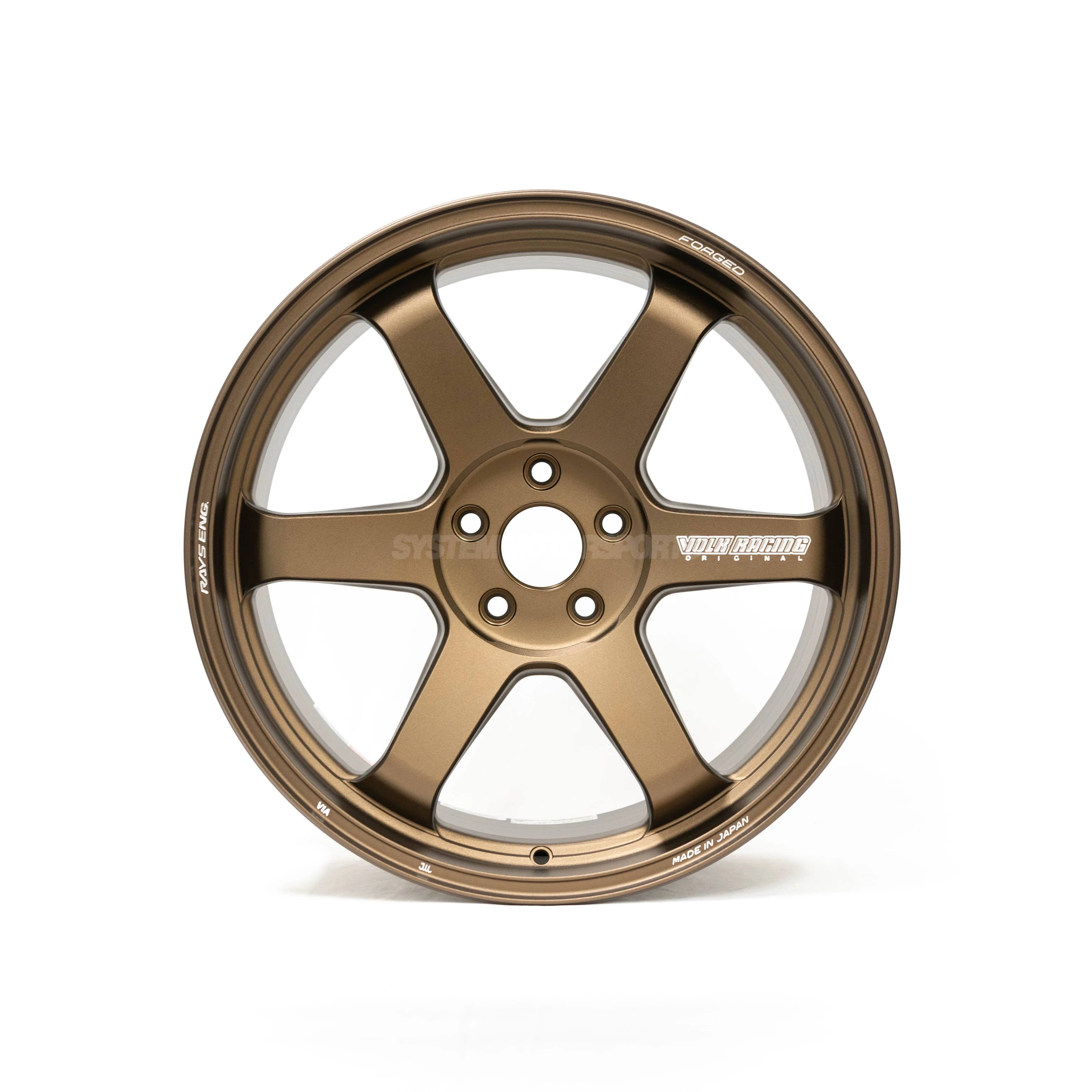 Volk Racing TE37 Ultra M-Spec - 19x10 / +30 / 5x114.3 - Bronze Almite (Tesla Model 3/Y Fitment) *SET OF 4* - Image 4