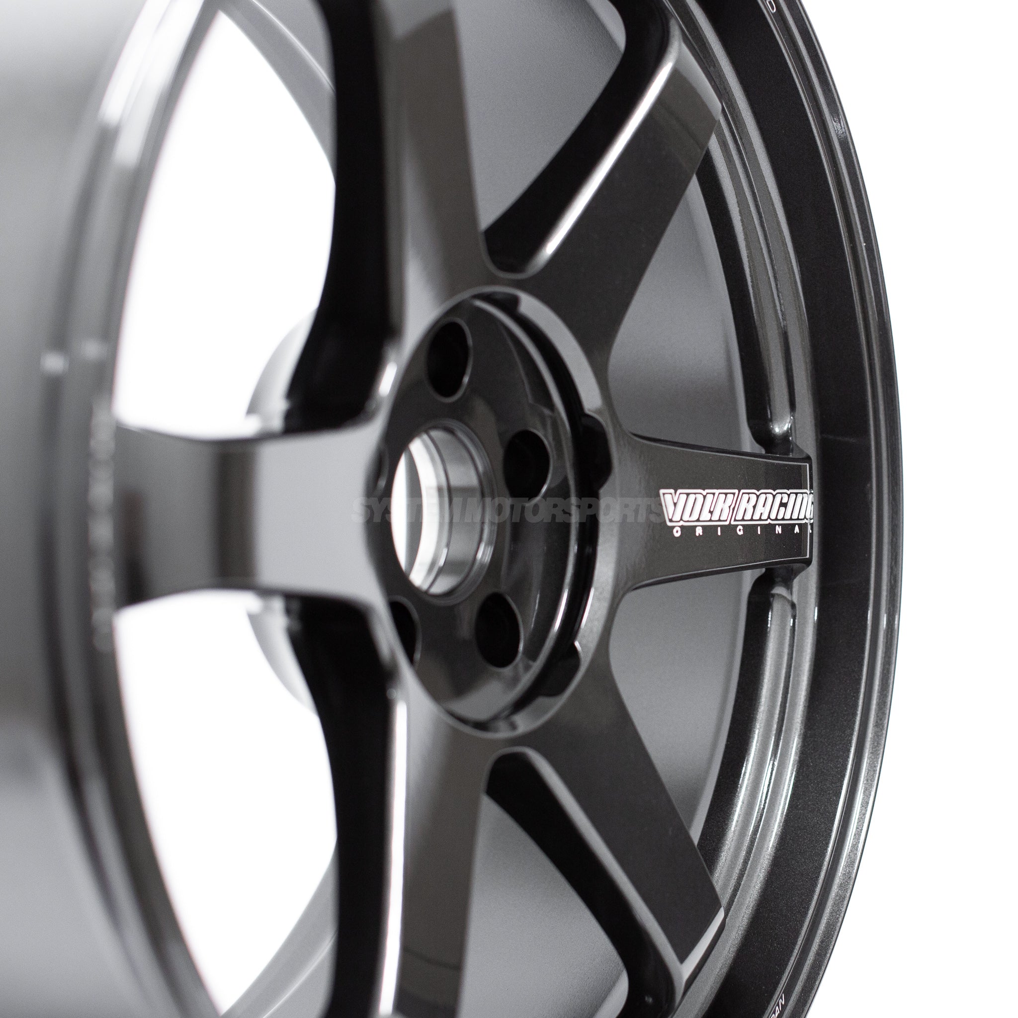 Volk Racing TE37 Ultra M-Spec - 19x10 / +30 / 5x114.3 - Dark Gunmetal (Tesla Model 3/Y Fitment) *SET OF 4* - Image 4