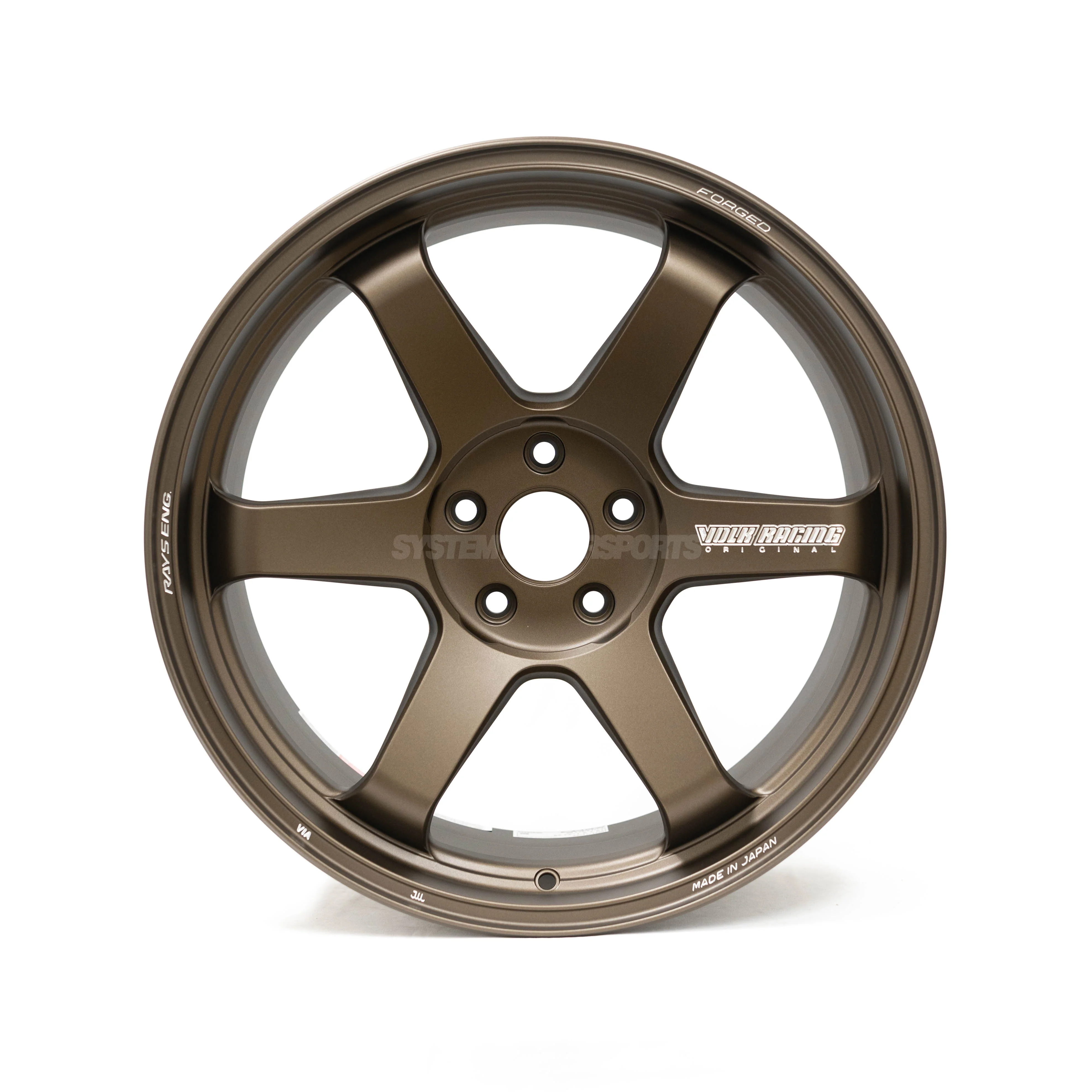 Volk Racing TE37 Ultra M-Spec - 19x9.5 / +28 / 5x114.3 - Blast Bronze (Tesla Model 3/Y Fitment) *SET OF 4* - Image 6