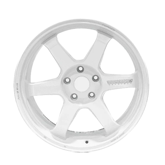 Volk Racing TE37 Ultra M-Spec - 19x9.5 / +28 / 5x114.3 - Dash White (Tesla Model 3/Y Fitment) *SET OF 4* - Image 3