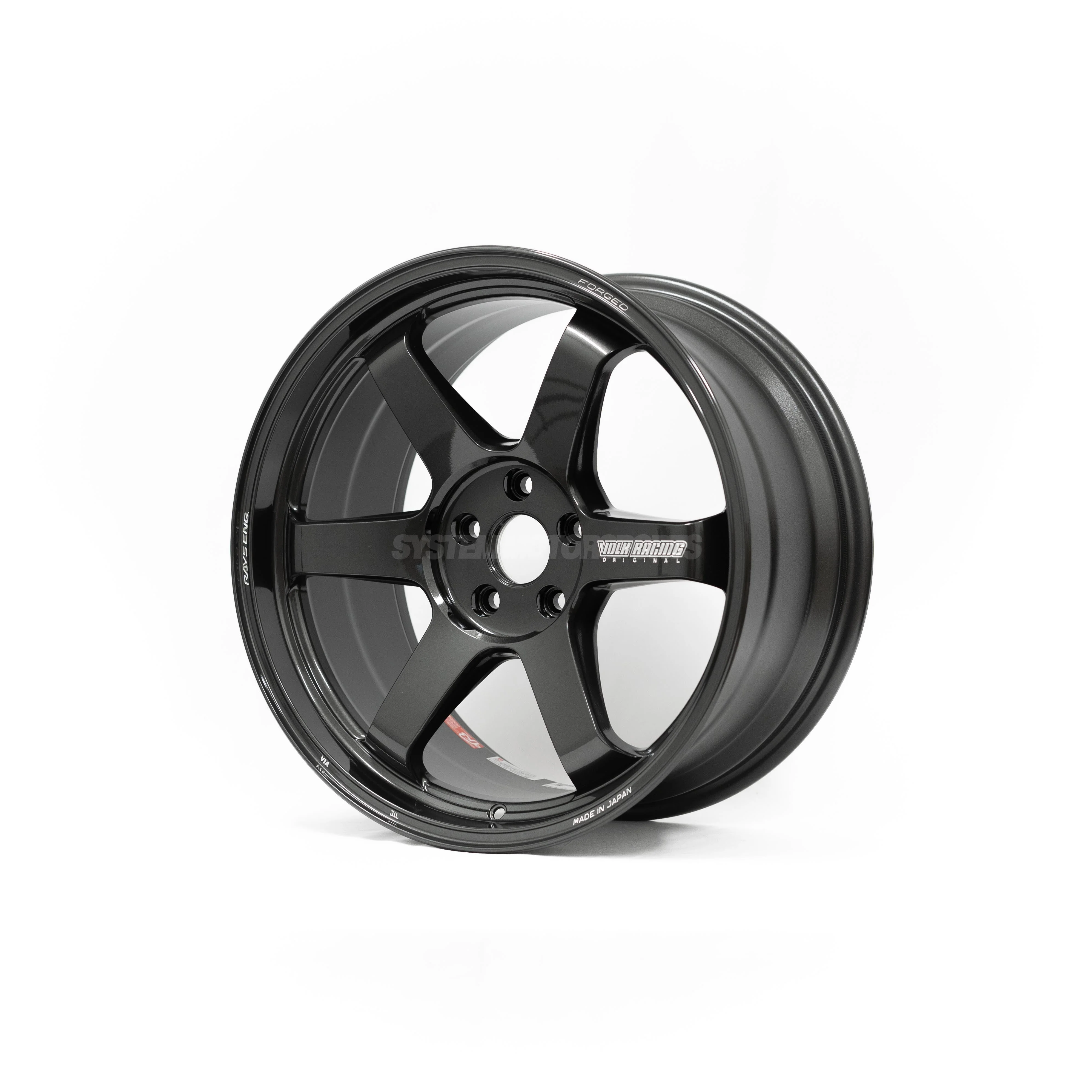 Volk Racing TE37 Ultra M-Spec - 19x9.5 / +28 / 5x114.3 - Diamond Dark Gunmetal (Tesla Model 3/Y Fitment) *SET OF 4* - Image 4