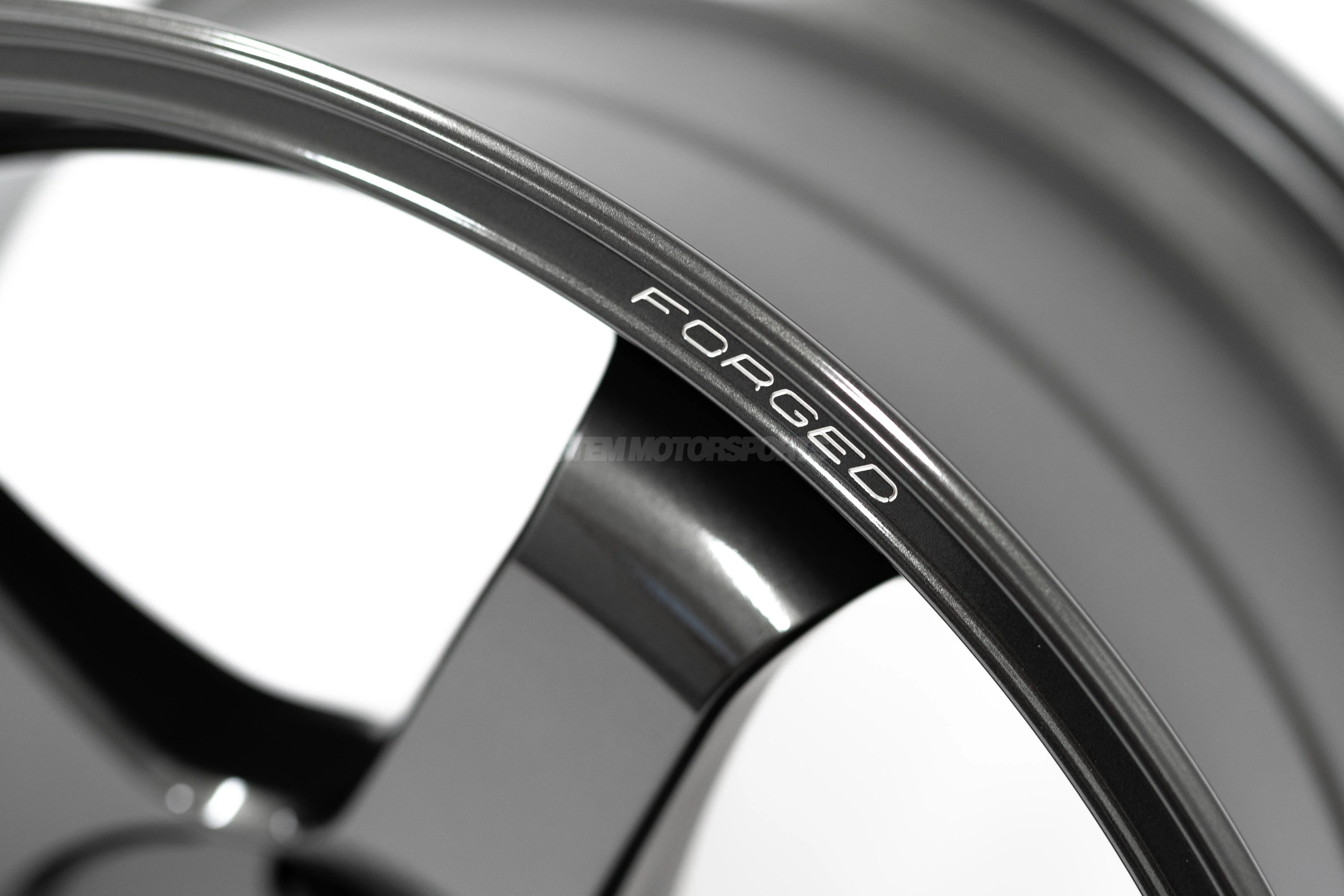 Volk Racing TE37 Ultra M-Spec - 19x9.5 / +28 / 5x114.3 - Diamond Dark Gunmetal (Tesla Model 3/Y Fitment) *SET OF 4* - Image 8