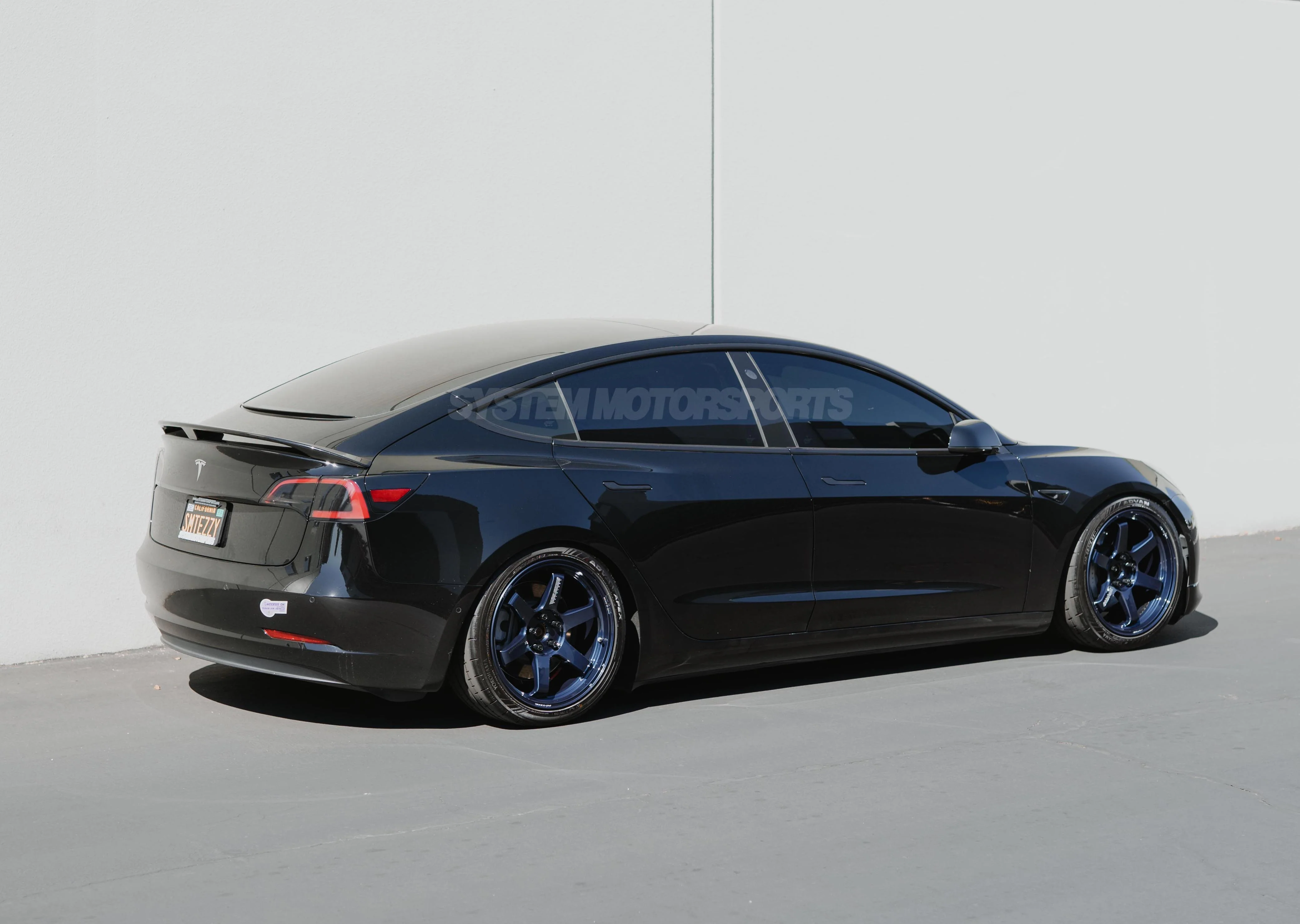 Volk Racing TE37 Ultra M-Spec - 19x9.5 / +28 / 5x114.3 - Mag Blue (Tesla Model 3/Y Fitment) *SET OF 4* - Image 3