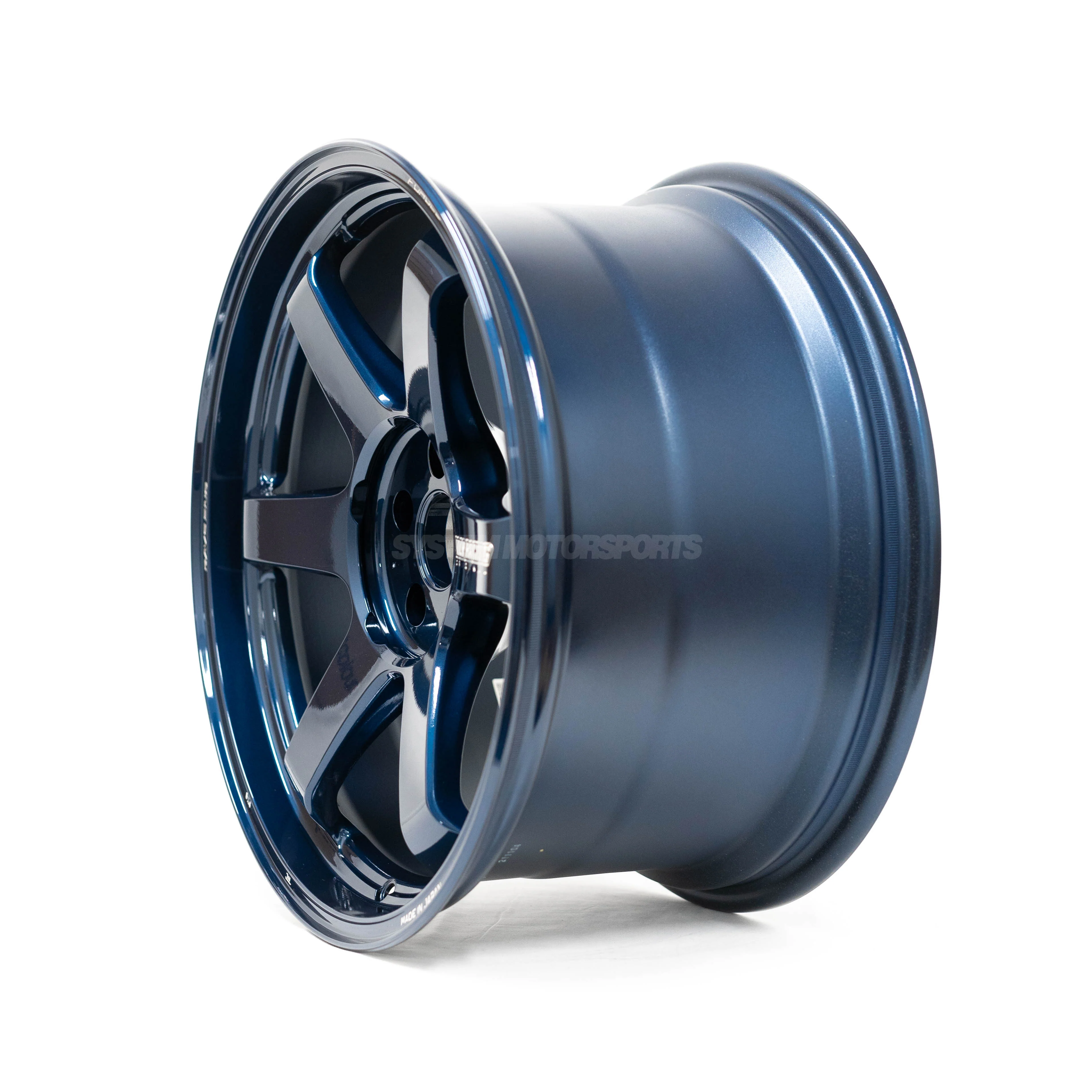 Volk Racing TE37 Ultra M-Spec - 19x9.5 / +28 / 5x114.3 - Mag Blue (Tesla Model 3/Y Fitment) *SET OF 4* - Image 5