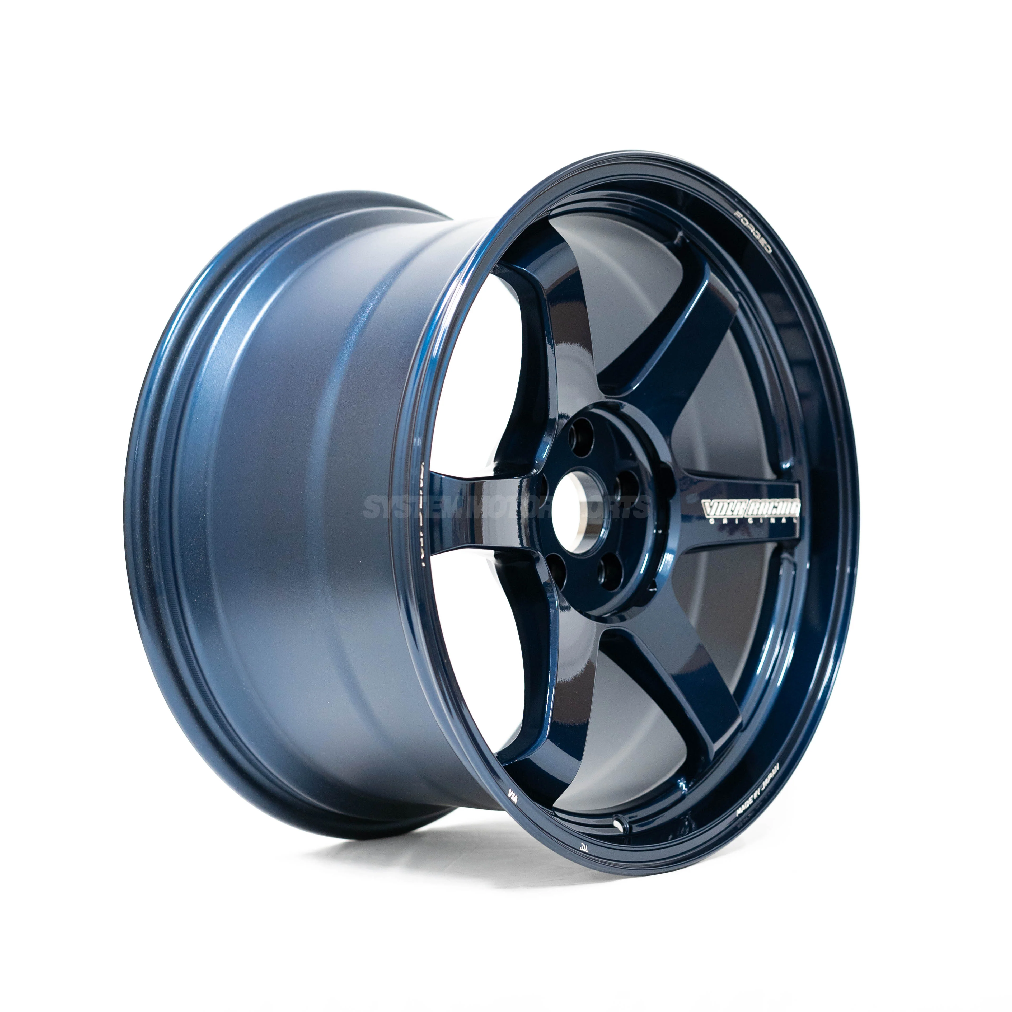 Volk Racing TE37 Ultra M-Spec - 19x9.5 / +28 / 5x114.3 - Mag Blue (Tesla Model 3/Y Fitment) *SET OF 4* - Image 8