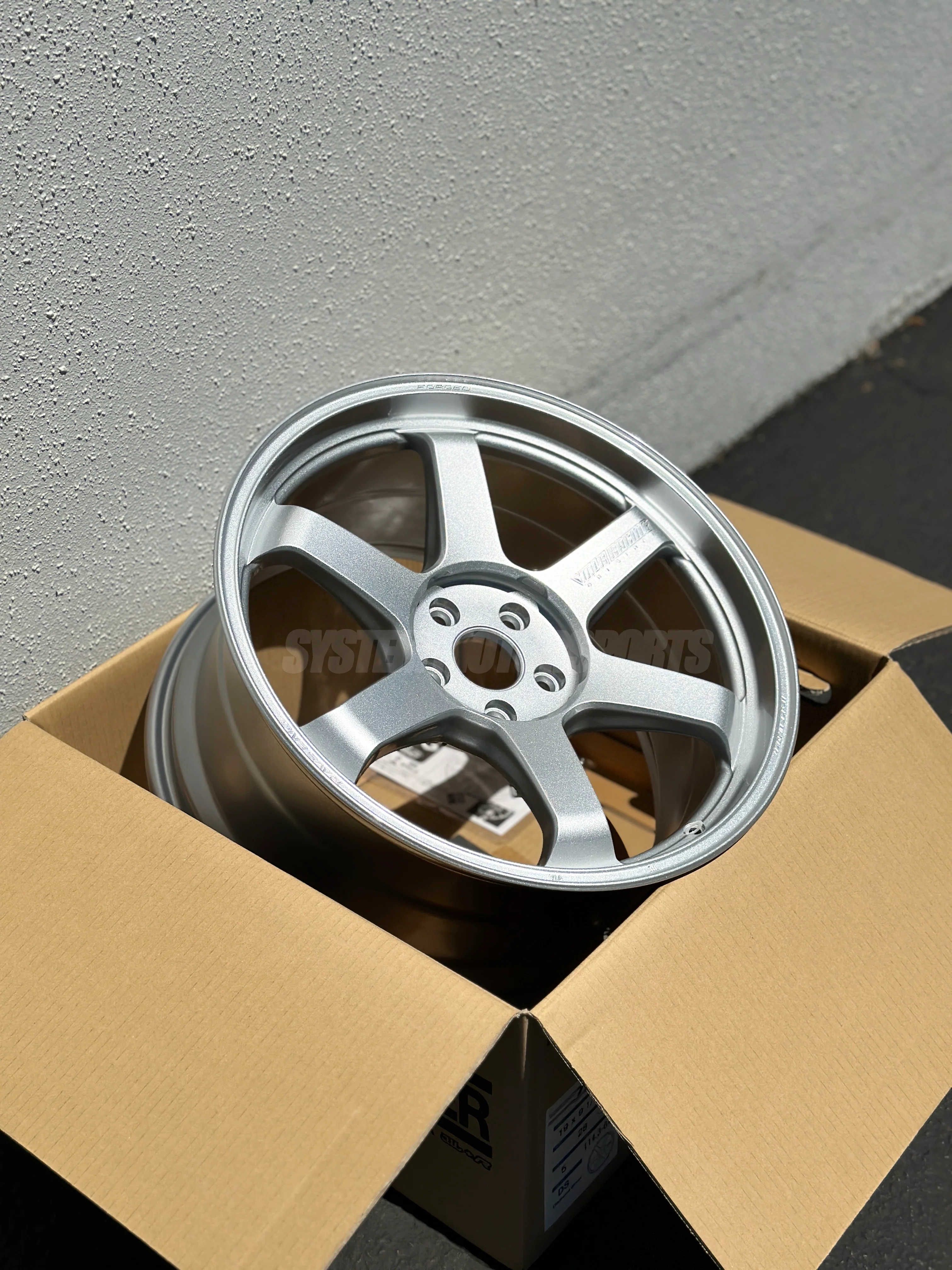 Volk Racing TE37 Ultra M-Spec - 20x10 / +30 / 5x114.3 - Diamond Silver (Tesla Model Y Fitment) *Set of 4* - Image 6