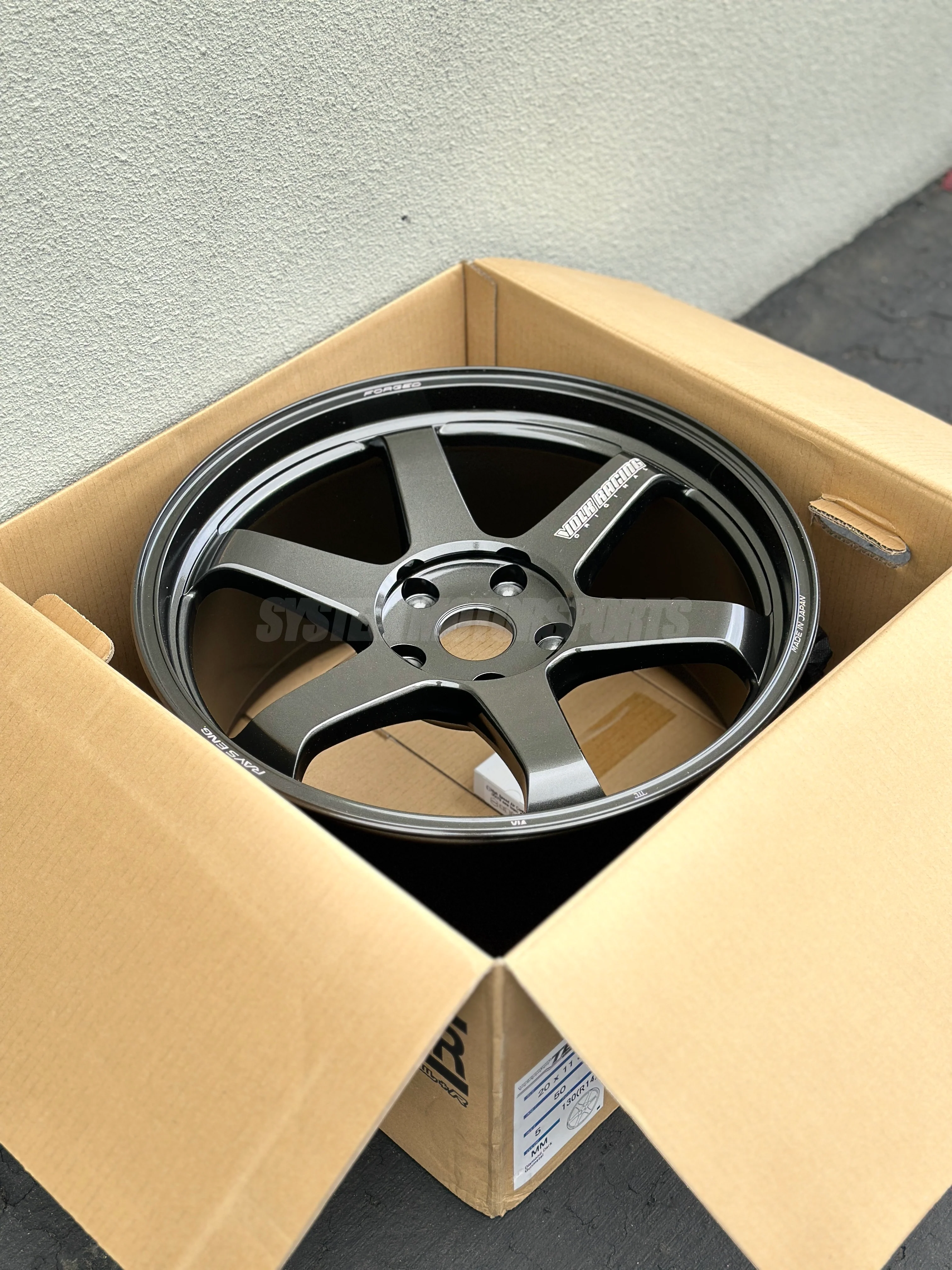 Volk Racing TE37 Ultra M-Spec for Porsche - 20x9 +45 / 20x11 +50 / 5x130 - Diamond Dark Gunmetal *Set of 4* - Image 6