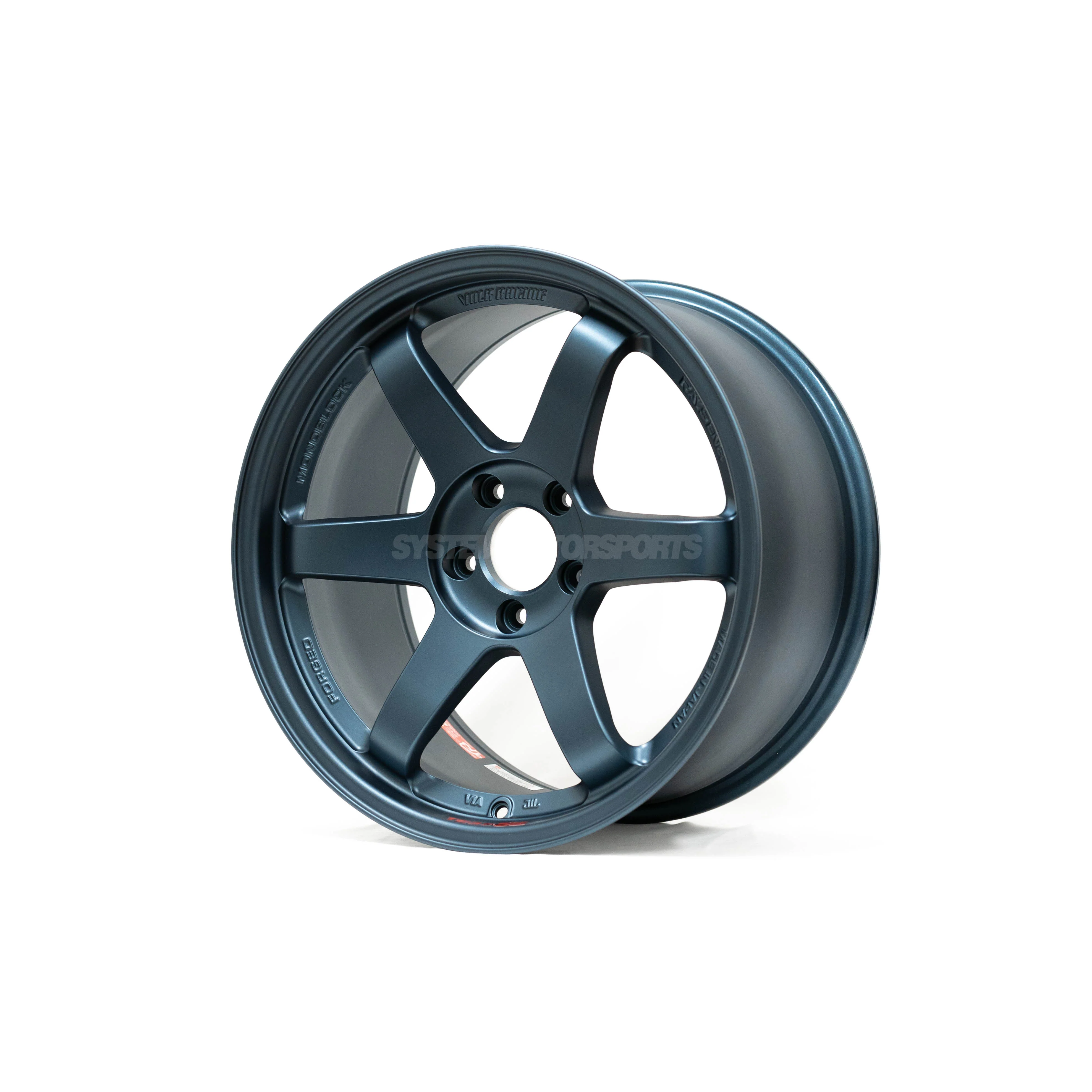 Volk Racing TE37SL - 18x10.5 / +15 / 5x114.3 - Matte Blue Gunmetal *Set of 4* - Image 3