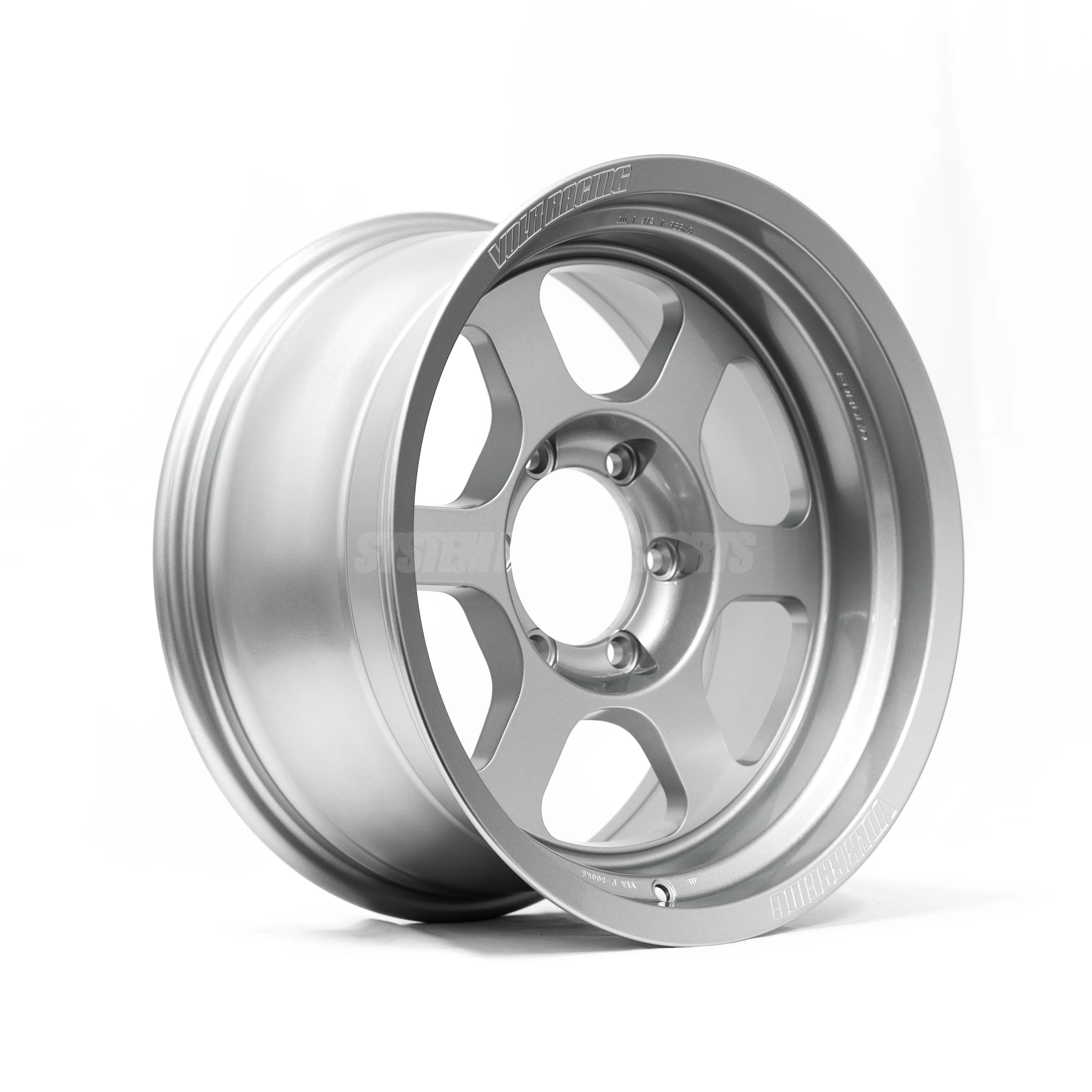 Volk Racing TE37XT M-Spec - 17x8.5 / -10 / 6x139.7 - Diamond Silver *Set of 4* - Image 5