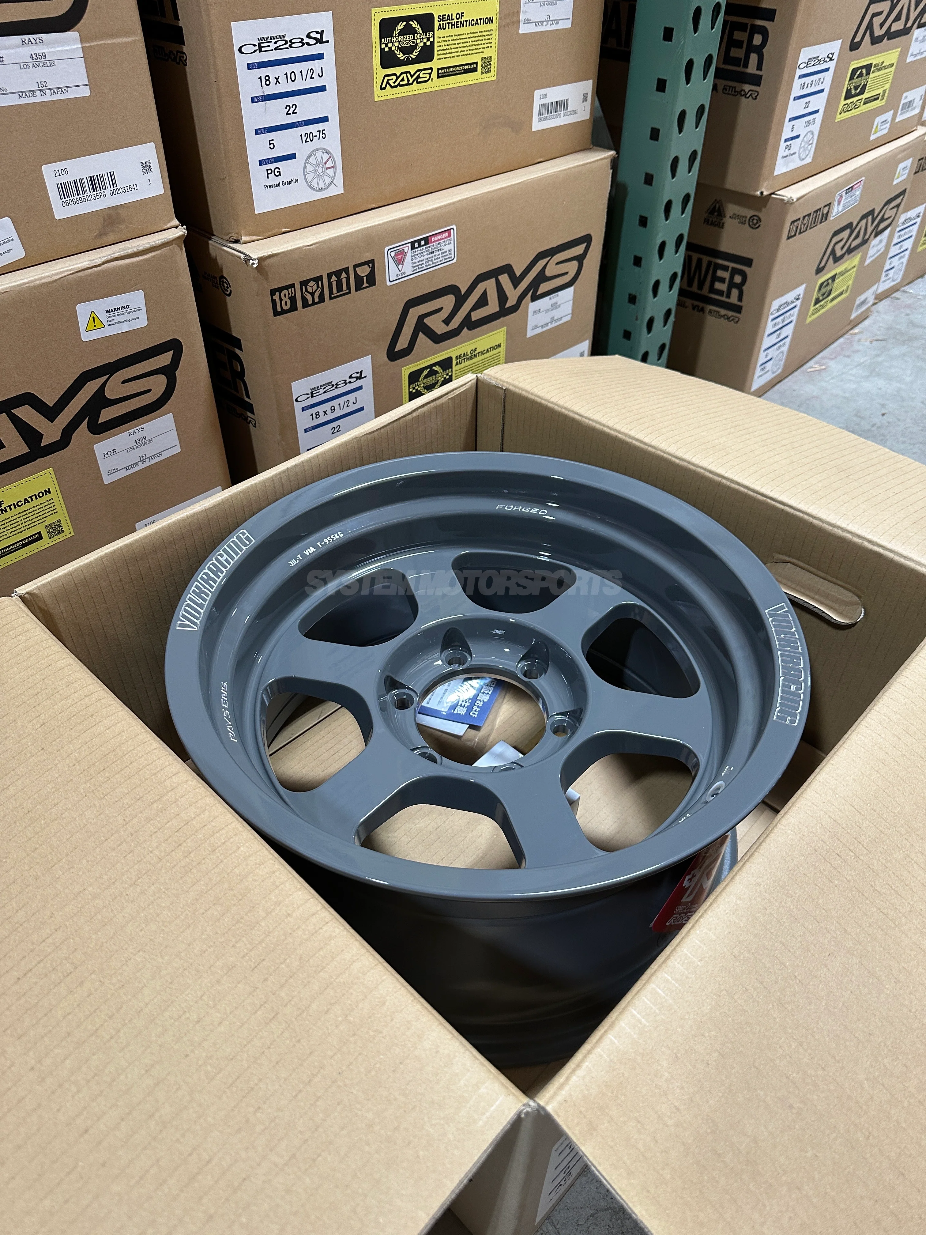 Volk Racing TE37XT M-Spec - 17x8.5 / -10 / 6x139.7 - Nardo Gray *Set of 4* - Image 4