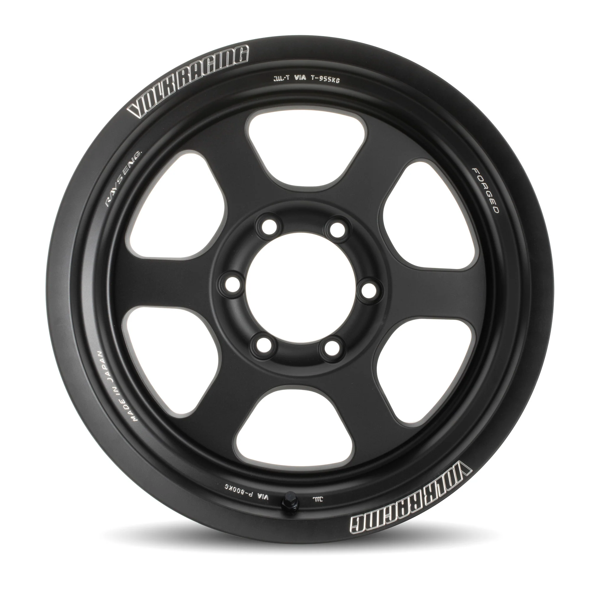 Volk Racing TE37XT M-Spec - 17x8.5 / -10 / 6x139.7 - Blast Black *Set of 4* - Image 5