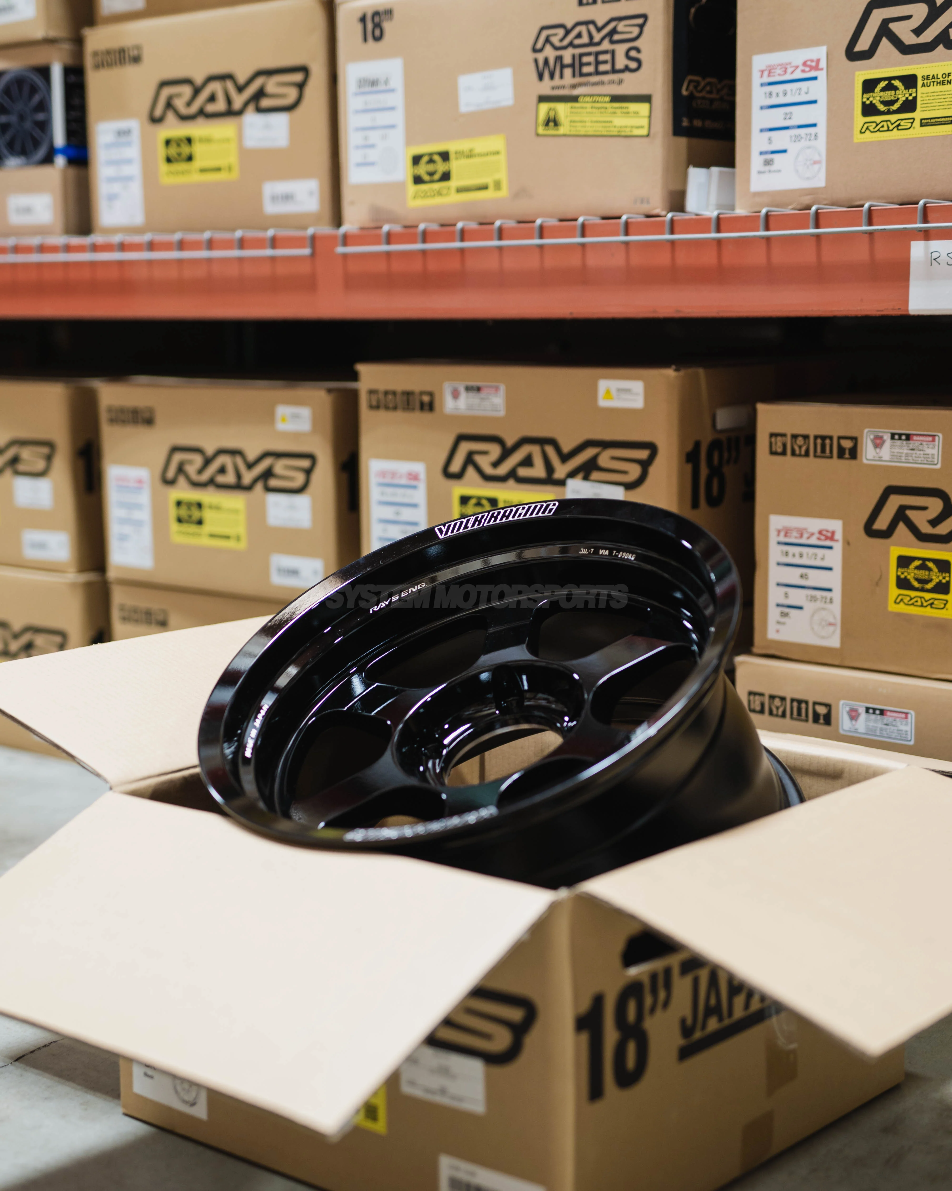 Volk Racing TE37XT M-Spec - 18x9.5 / +0 / 5x150 - Gloss Black (Tundra/Sequoia Fitment) *Set of 4* - Image 3