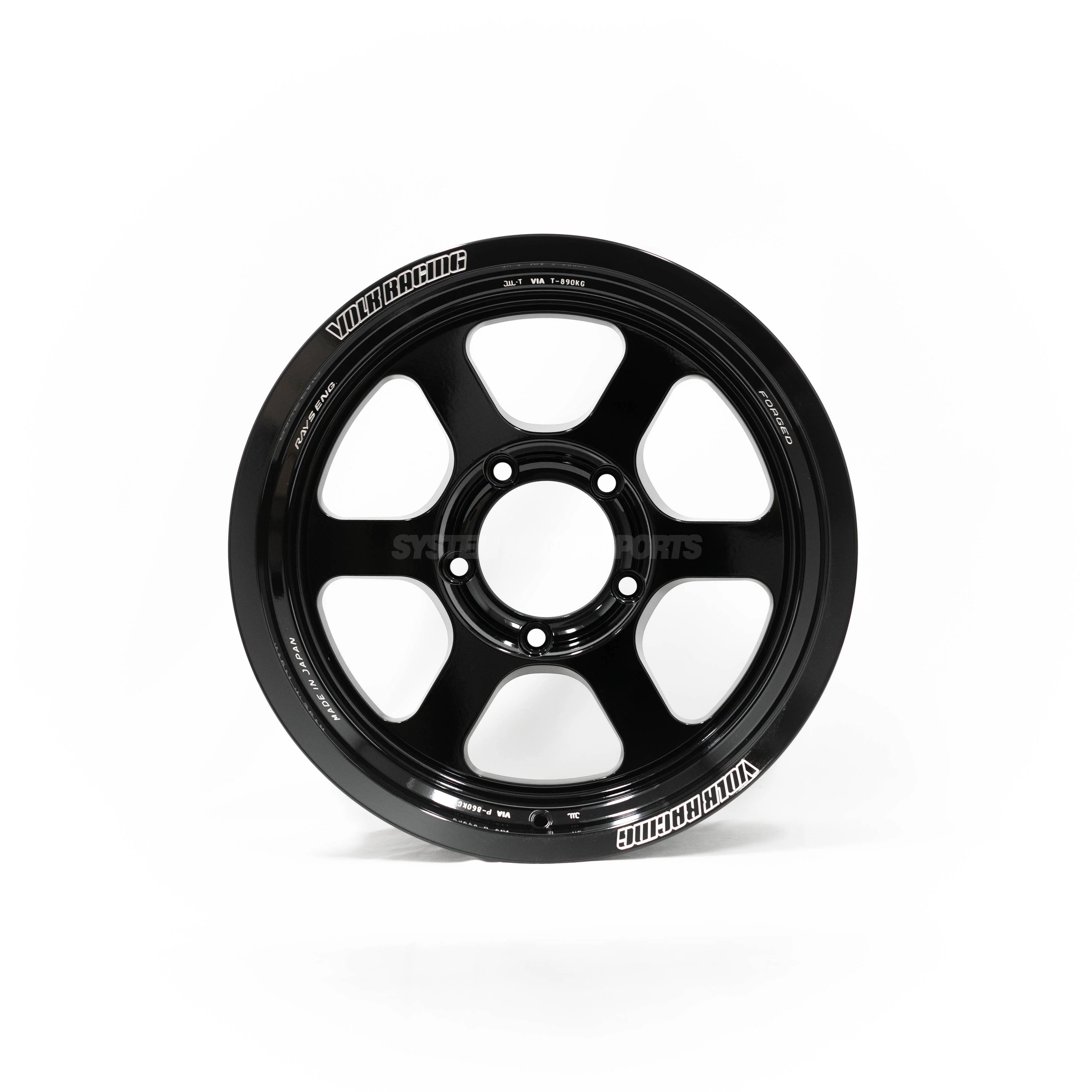 Volk Racing TE37XT M-Spec - 18x9.5 / +0 / 5x150 - Gloss Black (Tundra/Sequoia Fitment) *Set of 4* - Image 8