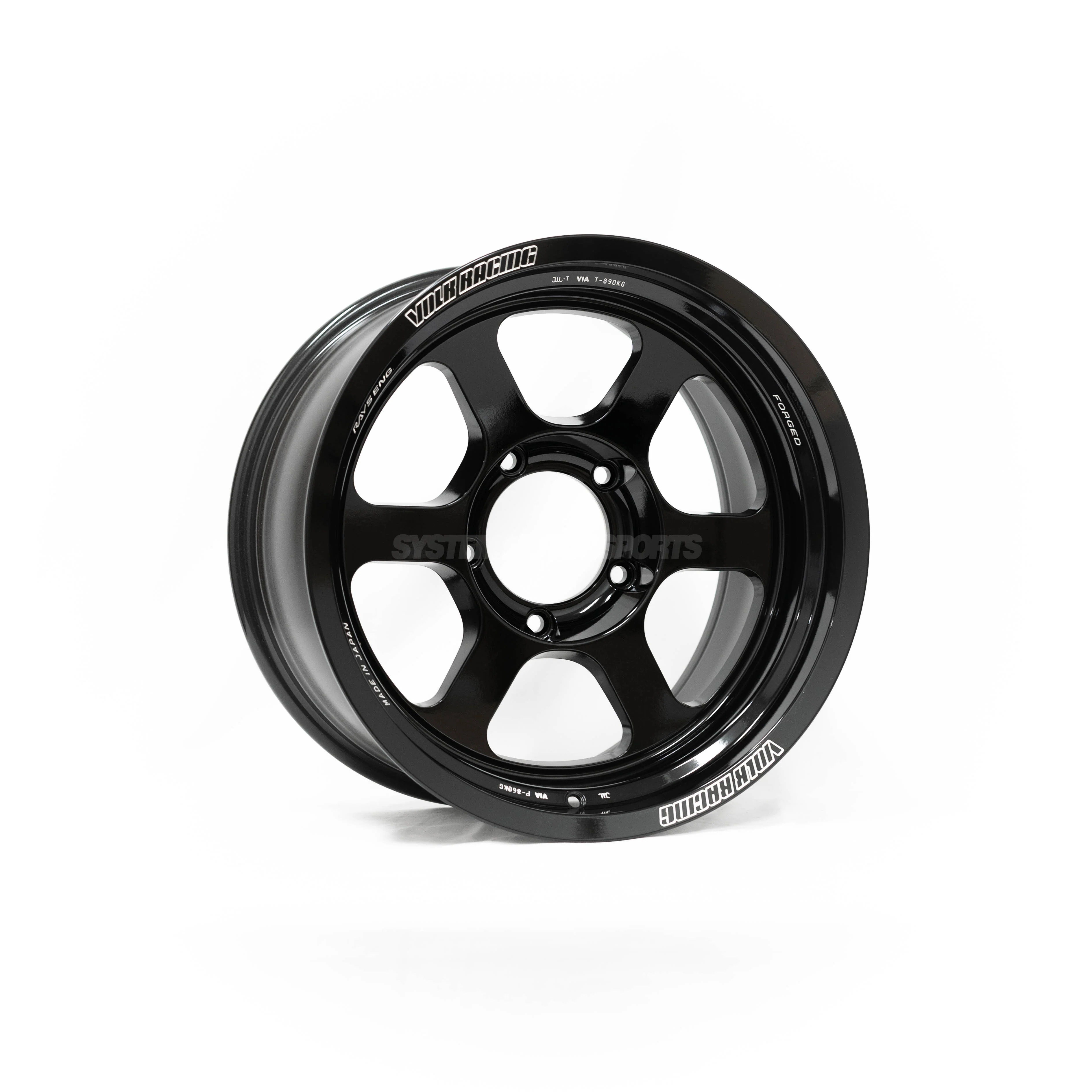 Volk Racing TE37XT M-Spec - 18x9.5 / +0 / 5x150 - Gloss Black (Tundra/Sequoia Fitment) *Set of 4* - Image 9