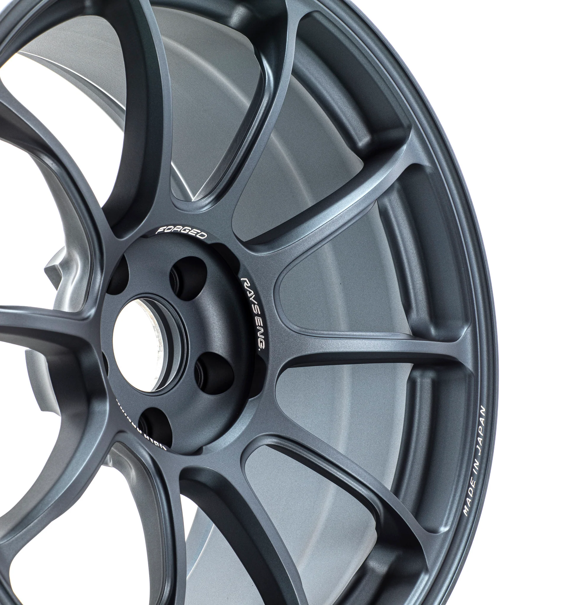 Volk Racing ZE40 - 19x10 / +20 / 5x112 - Matte Blue Gunmetal *Set of 4* - Image 6